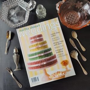 Y2K 2003 Martha Stewart Weddings Magazine 💍 The Candy 🍭🍬 Cake issue